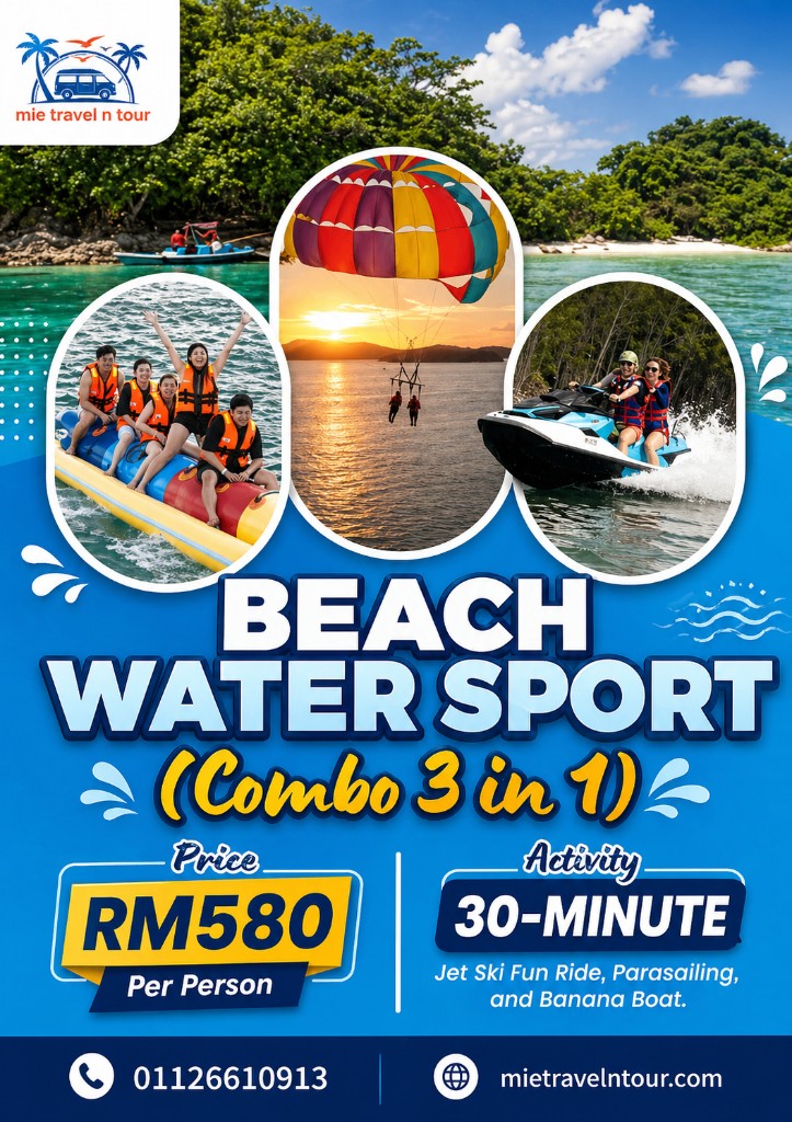 Beach Water Sport combo package poster